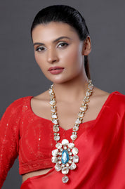 Heavy Kundan and Stone Neck piece