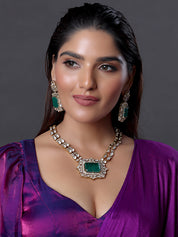 Reception Style Large Pendant Necklace Set