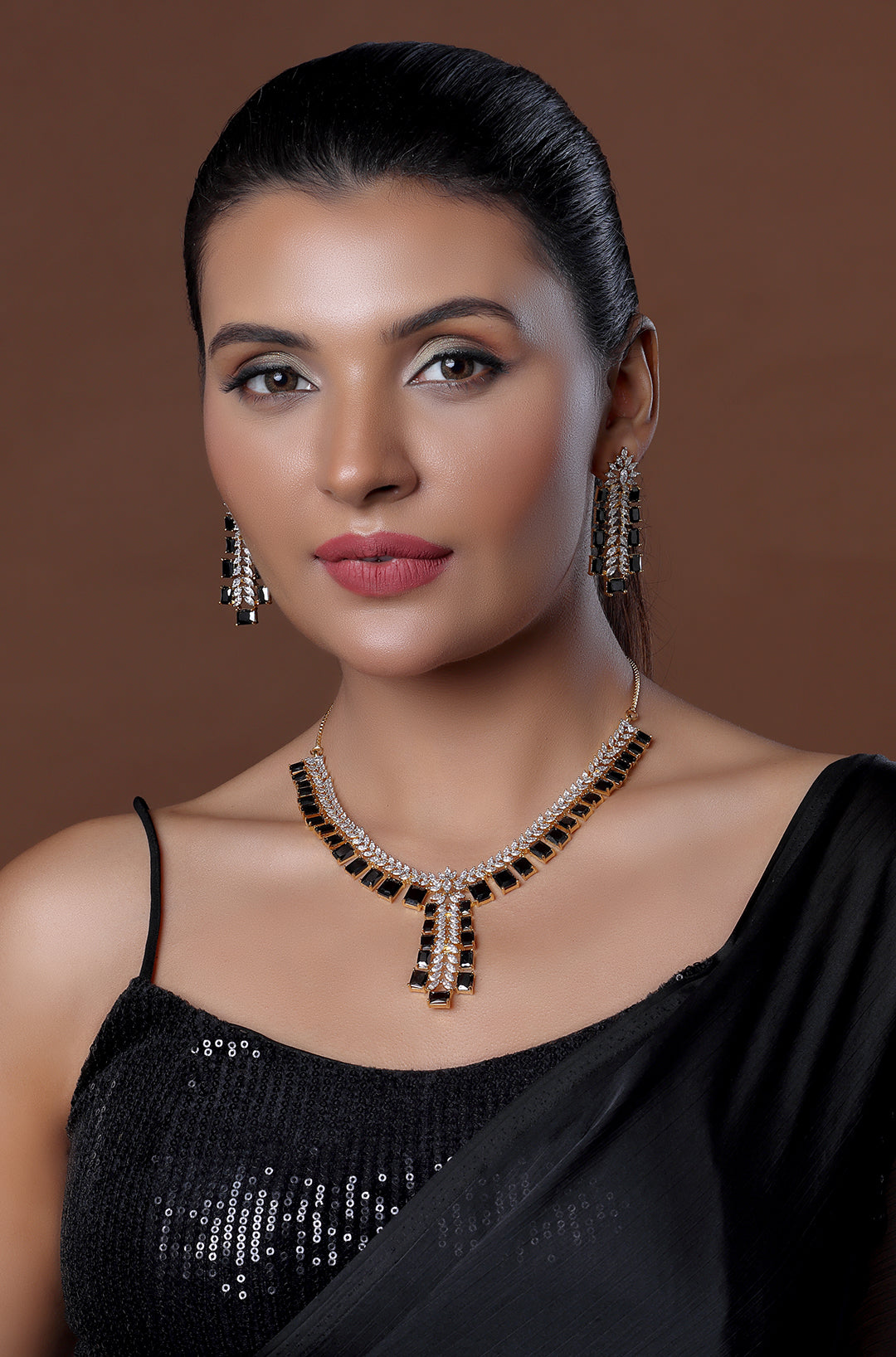 Designer Diamond Necklace Set