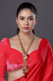 Broach Style Fancy Necklace