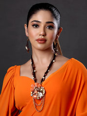 Creative and Unique Stone Design Necklace Set