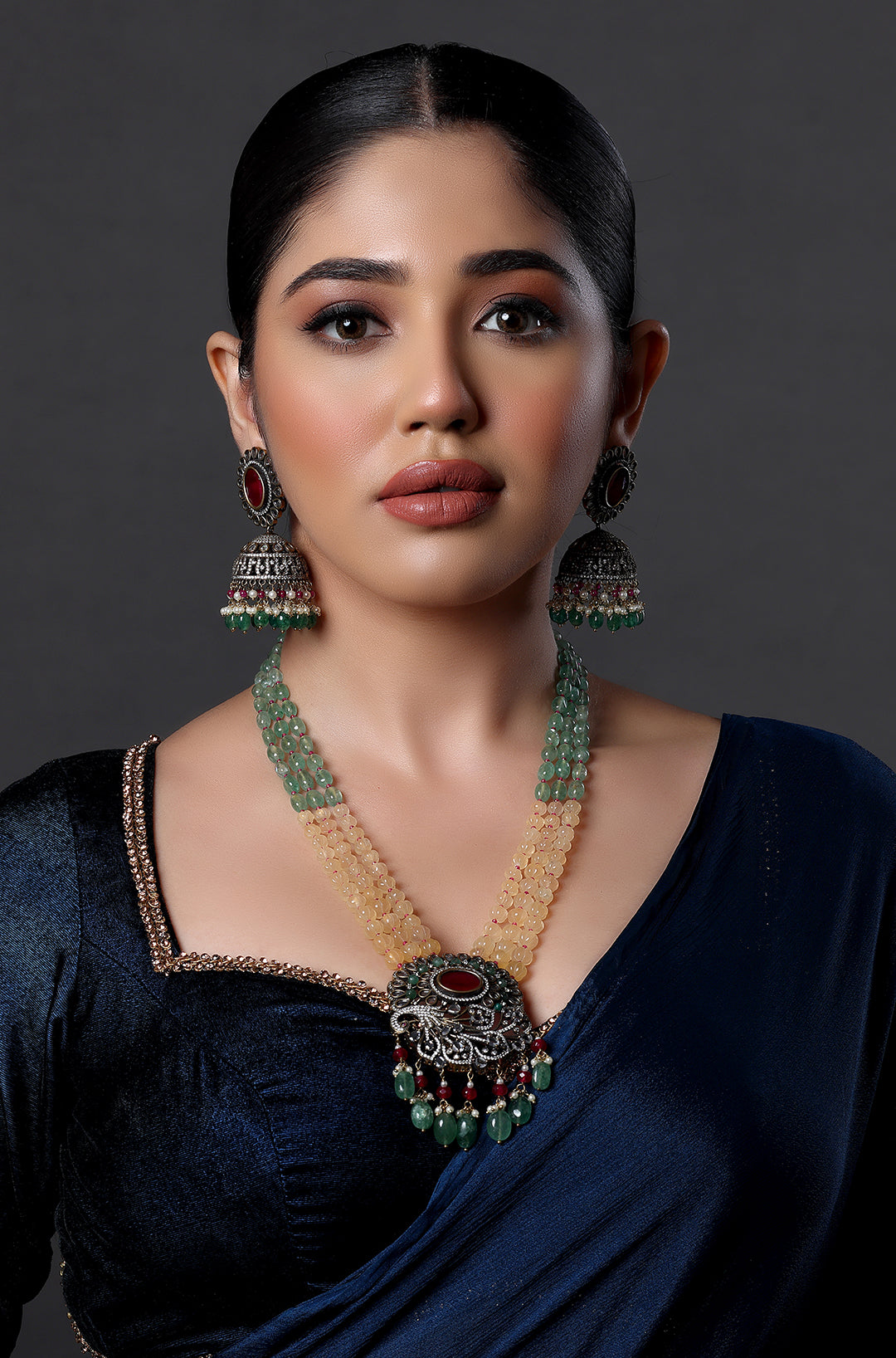 Royal Polki Neck Piece and Set