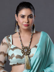 Long Braided Necklace Set