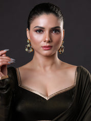 Floral Raewyn Natural Stone Earrings