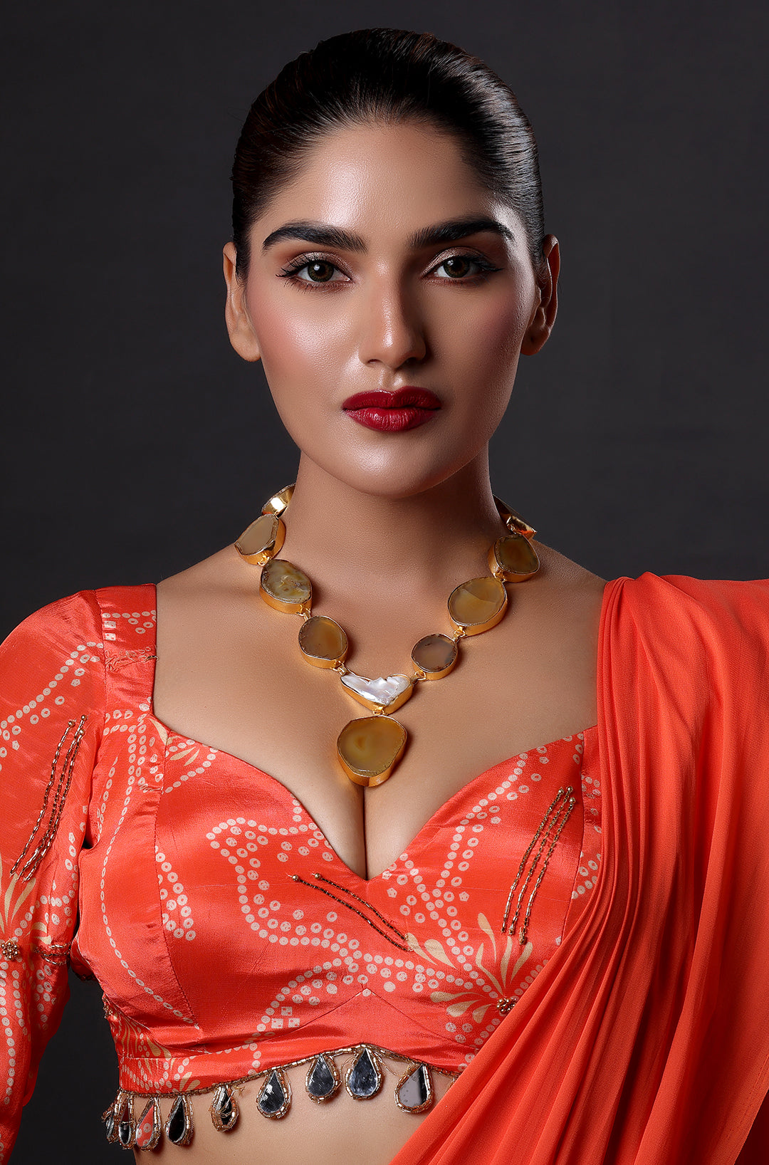 Yellow Aventurine Stone Necklace