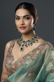 The Regal Greens Necklace
