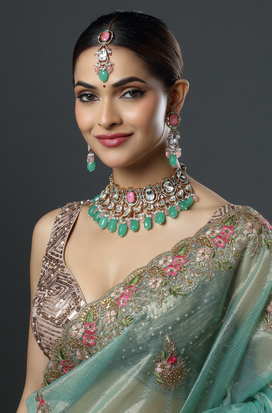 The Aqua Princess Choker Necklace