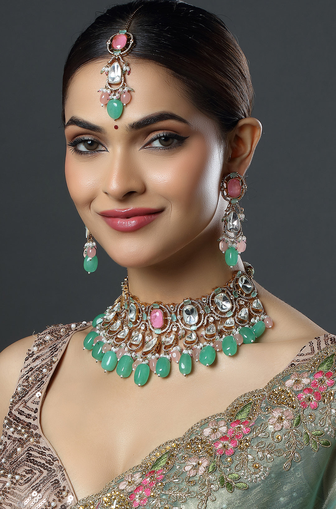 The Aqua Princess Choker Necklace