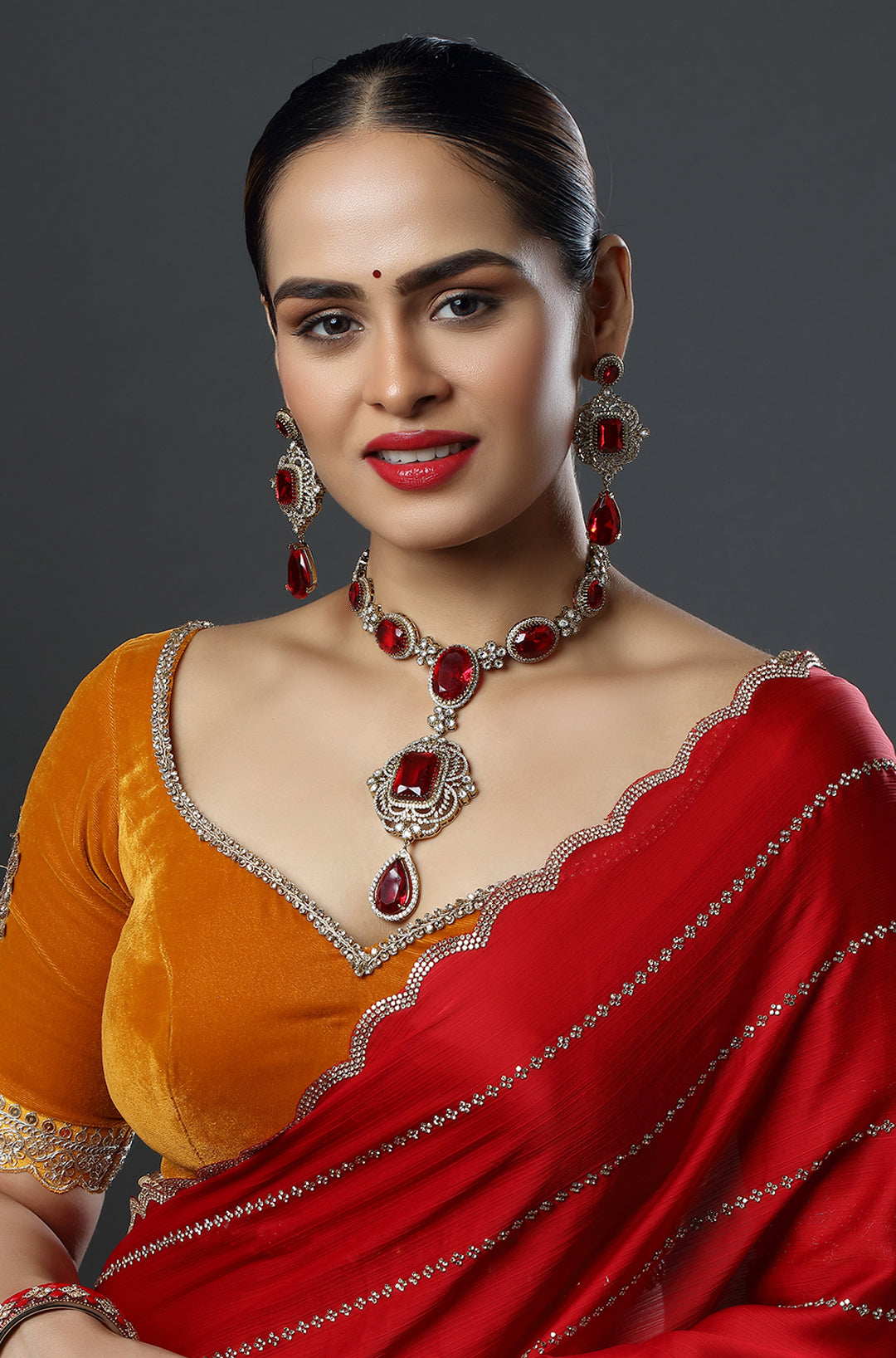 The Maharani's Rubies Necklace