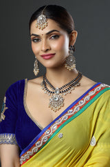 The Regal Blue and White Necklace