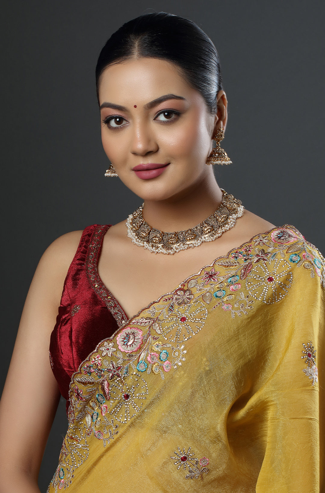 Beautiful Designer Goddess Lakshmi Necklace