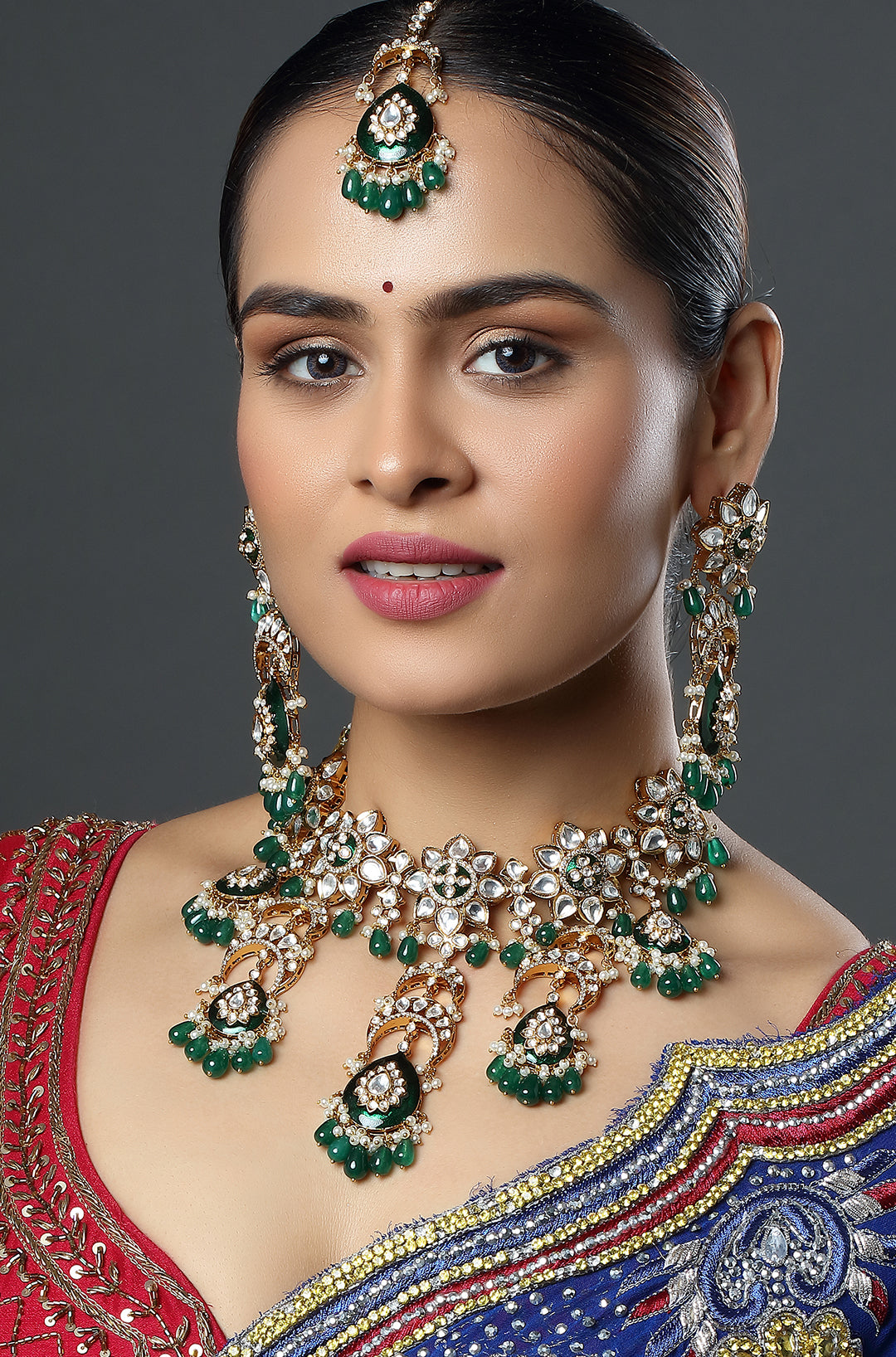 The Timeless Emerald Ensemble Necklace