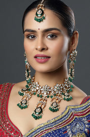 The Timeless Emerald Ensemble Necklace