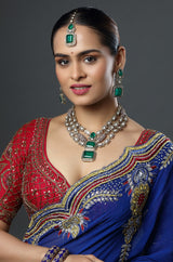 The Emerald & Kundan Princess Necklace