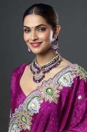 The Timeless Violet Ensemble Necklace