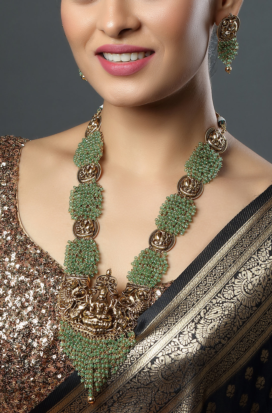 The Goddess Rani Haar Temple Necklace
