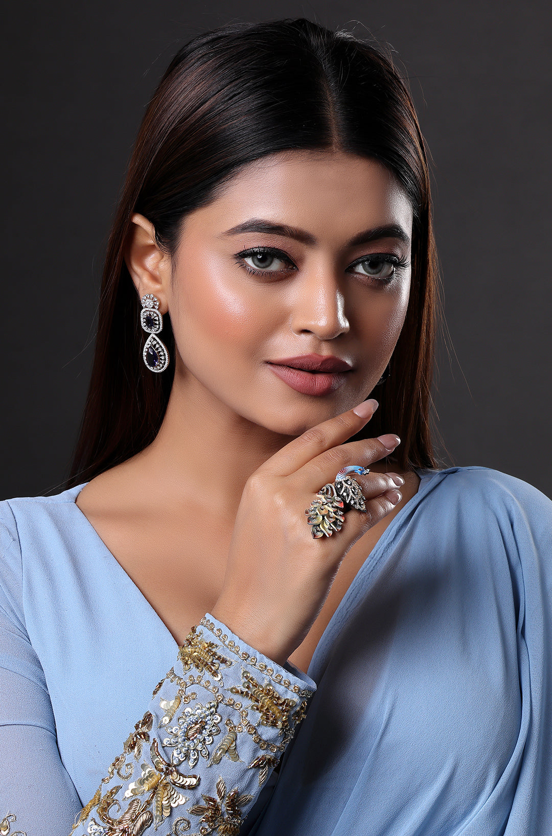 Peacock Shaped Finger Ring