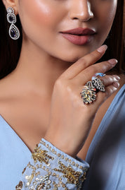Peacock Shaped Finger Ring