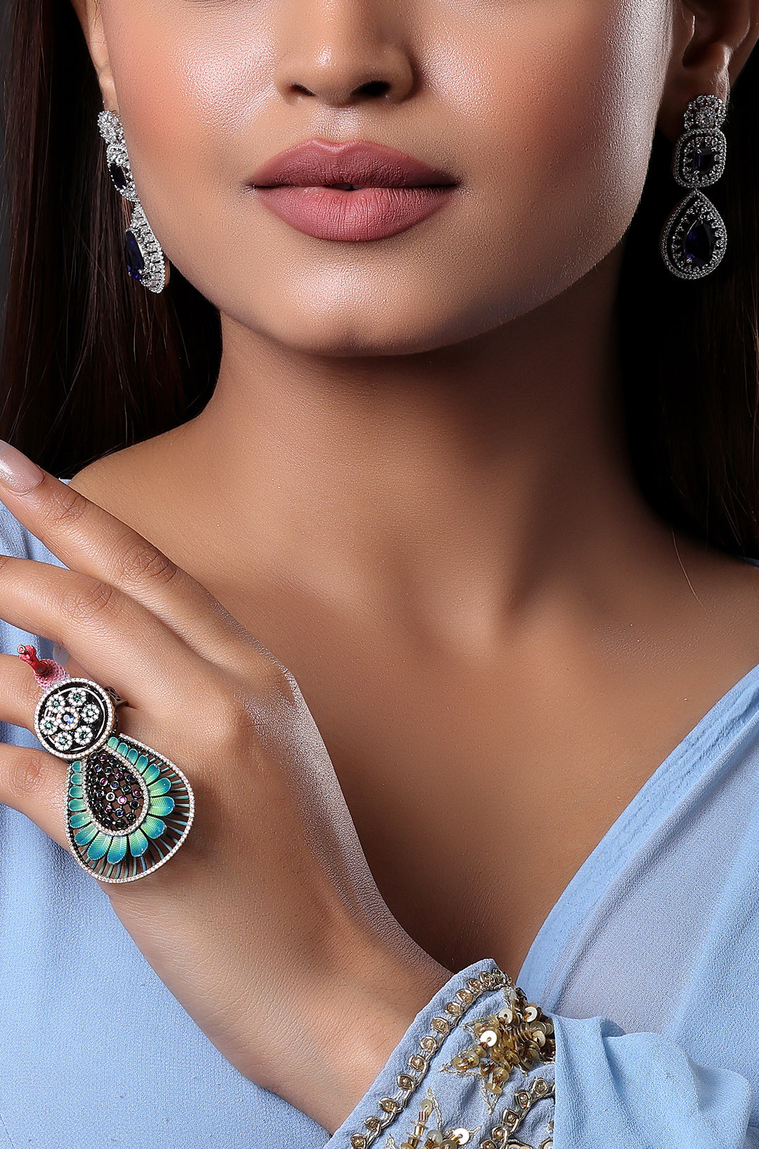 Royal Peacock Shaped Finger Ring