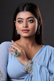 Royal Peacock Shaped Finger Ring
