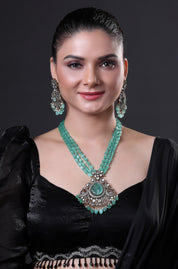Victorian Bandai Mala Bollywood Celebrity Inspired Polki Kundan Necklace