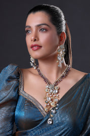Grandiose Grey Necklace