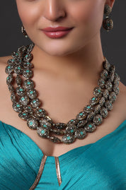 Rajasthani Antique Designer Blue Necklaces