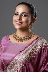 Royal Antique Peacock Choker Necklace Set
