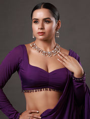Meenakari Polki Necklace