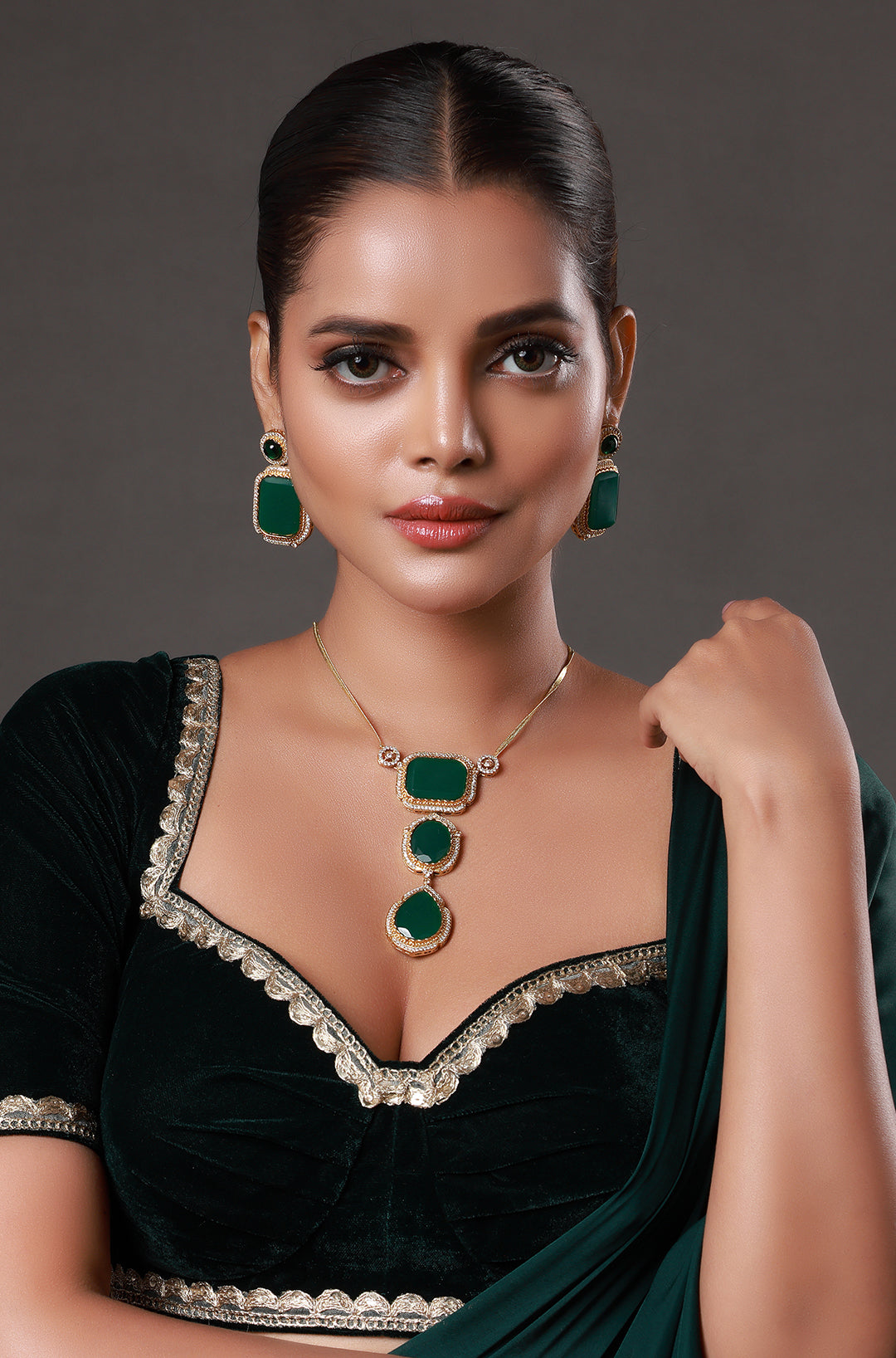 Bridal Uncut Polki Kundan Necklace