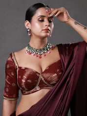 Moissanite Kundan Necklace in Victorian Polish