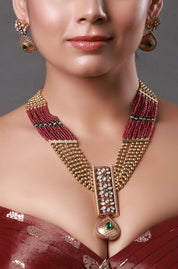 Padmakshya Polki Long Necklace