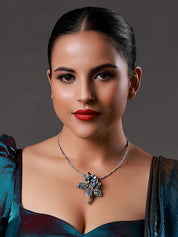 Lotus Blossom Pendant Necklace