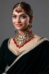 Classic Imperial Heavy Bridal Choker Necklace