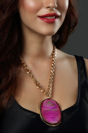 The Agate Cascade Necklace