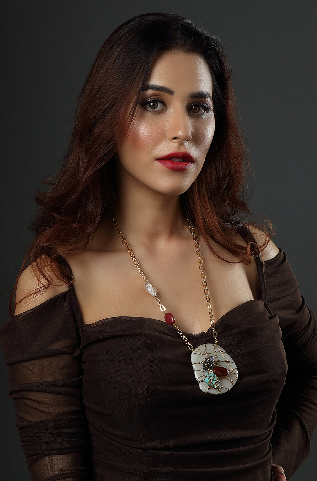 Avant-Garde Glam Necklace