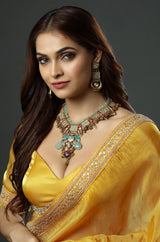 Turquoise Mughal Masterpiece Necklace