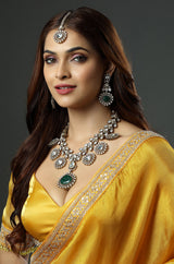 Rajputana Grandeur Kundan Necklace