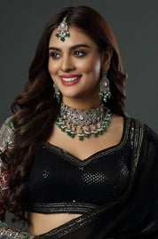 Maharani's Verdant Splendor Necklace