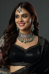 Maharani's Verdant Splendor Necklace