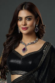 Vairagini Violet Necklace