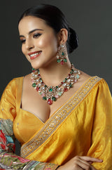 The Multi-Gem Polki Radiance Necklace