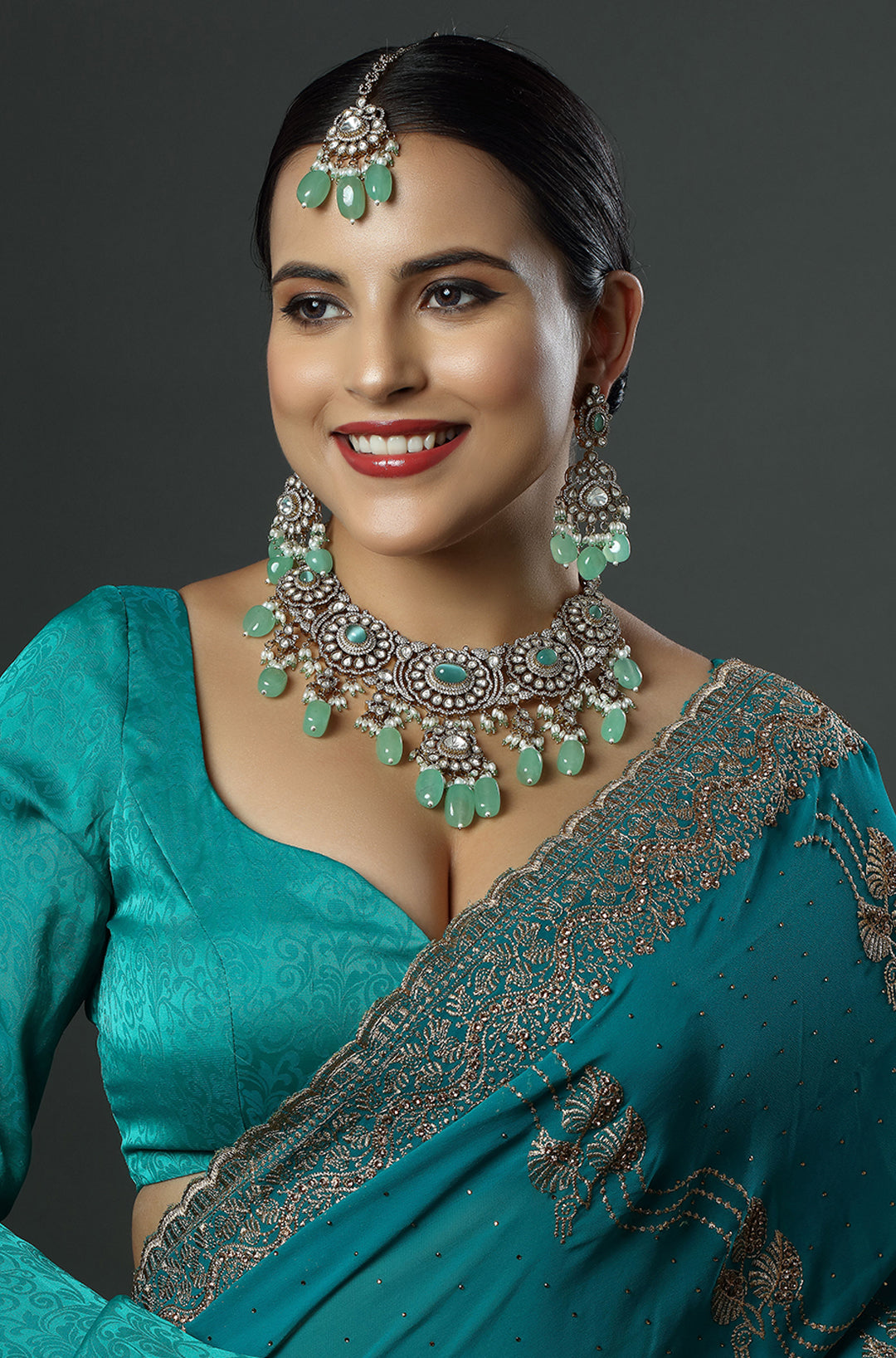 Panna Mahal Bridal Delight Necklace