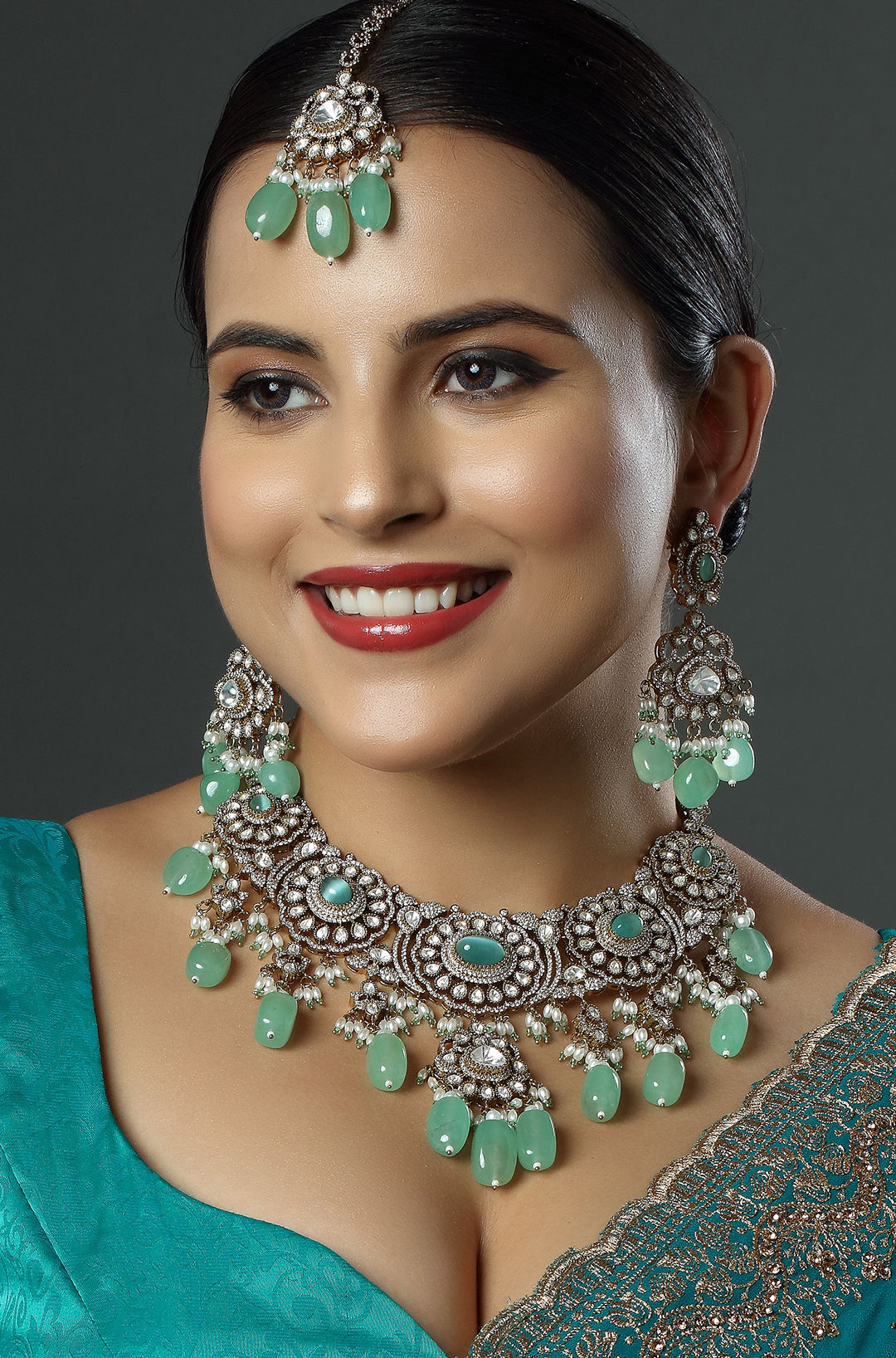 Panna Mahal Bridal Delight Necklace