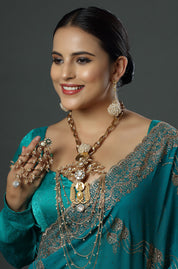 Swarna Sringar Ensemble Necklace