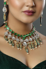 Bageecha Emerald Drop Necklace