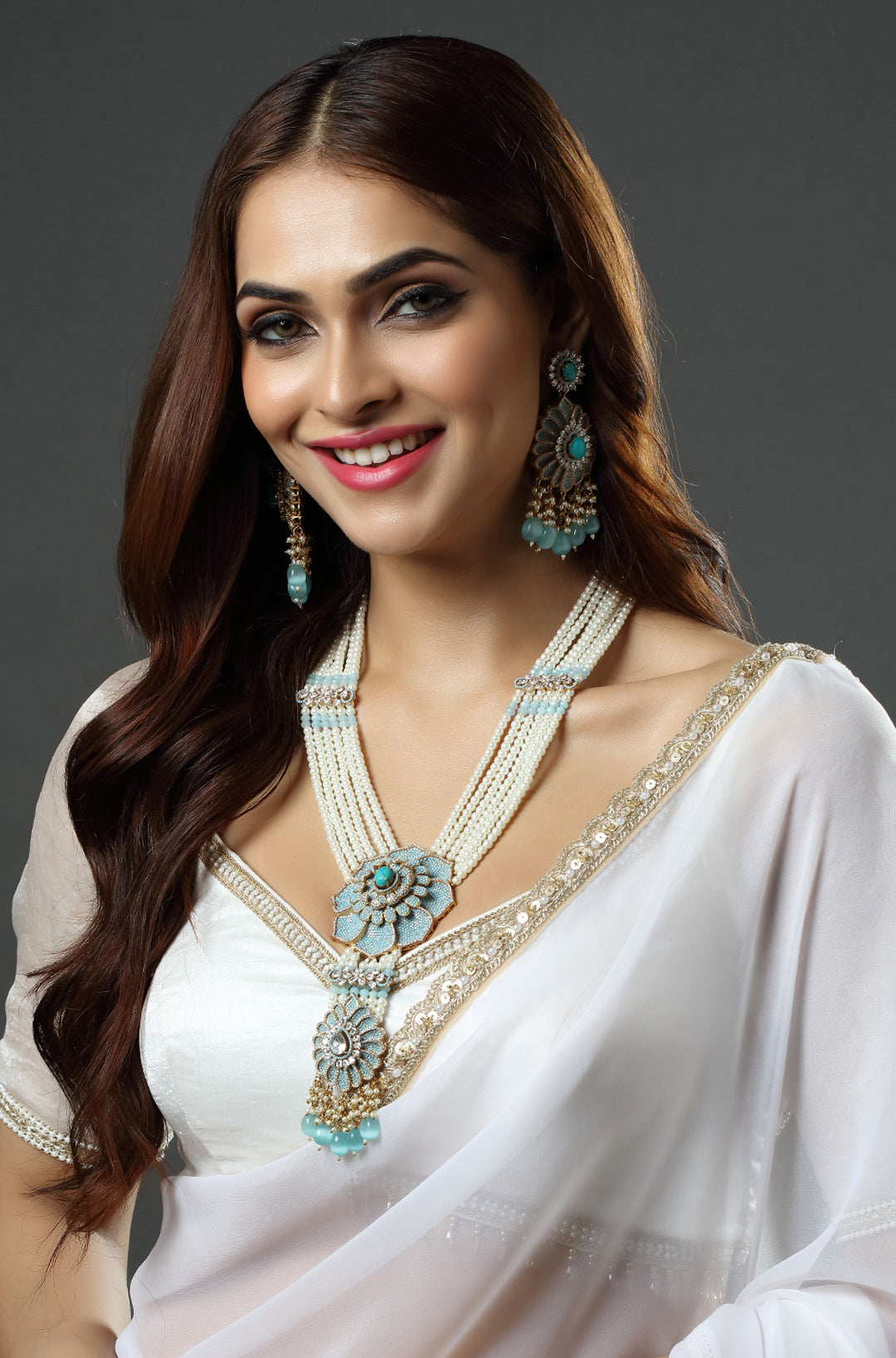 Polki Victorian Long Necklace