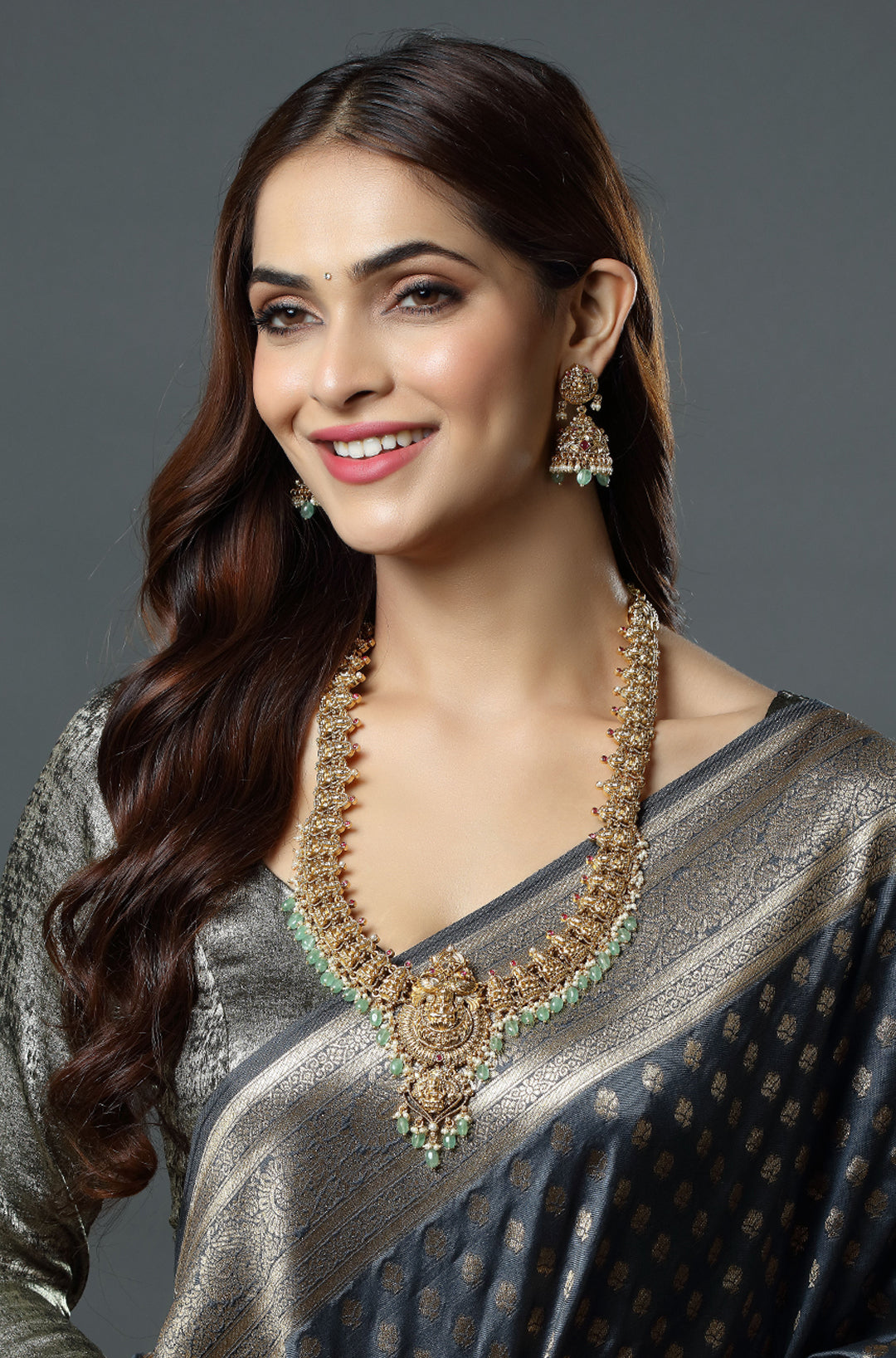 The Classic South Indian Bride Necklace