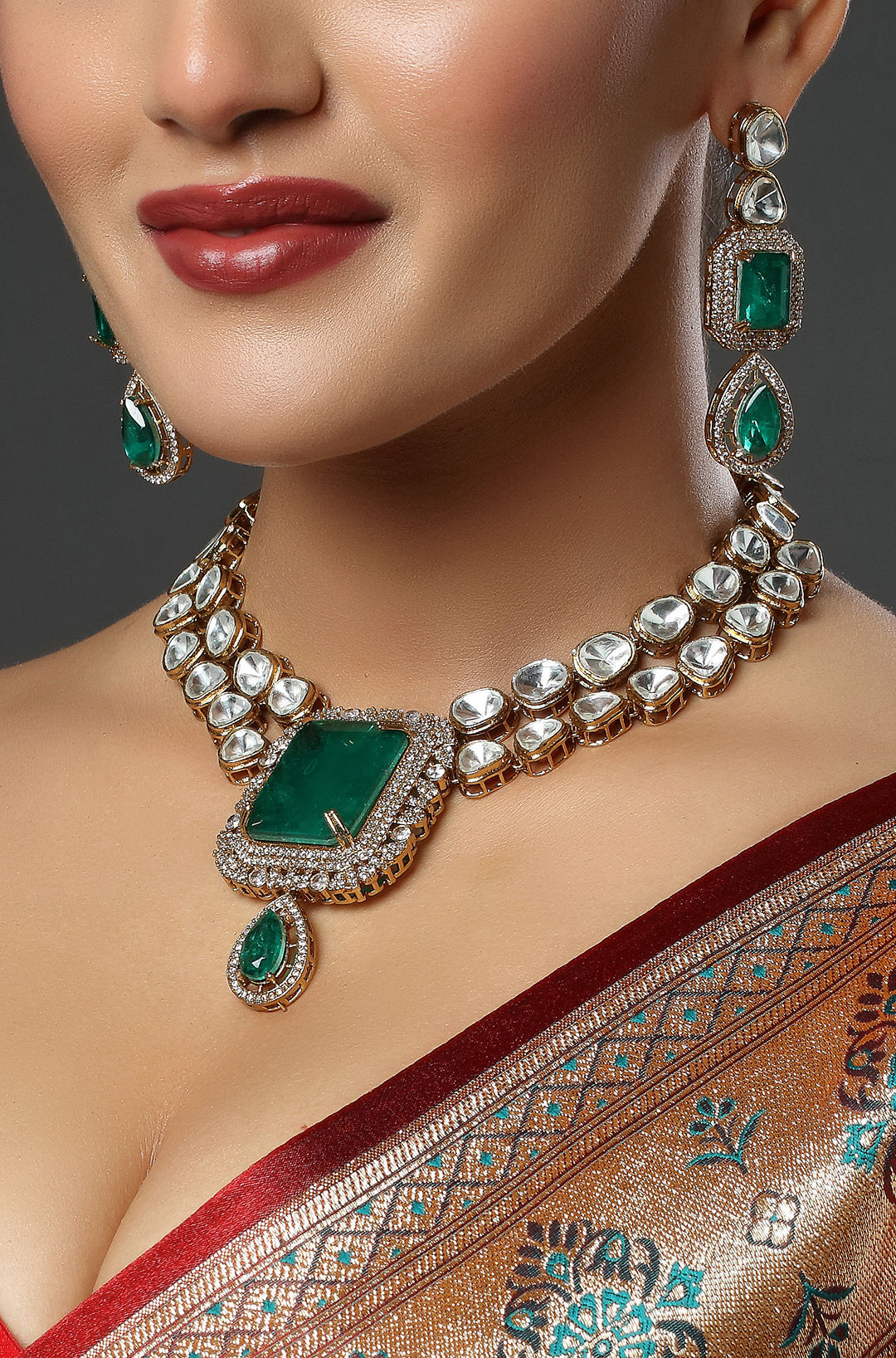 The Heritage Medallion Suite Necklace