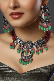 The Empress's Mughal Bloom Necklace